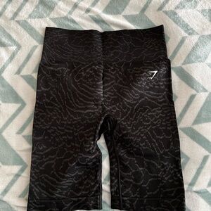 Gymshark Charcoal Patterned Leggings